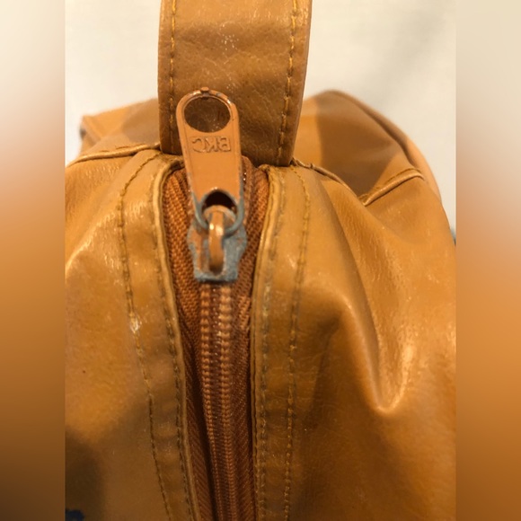 Vintage Stetson Pleather Travel Case with Zipper - Picture 3 of 8